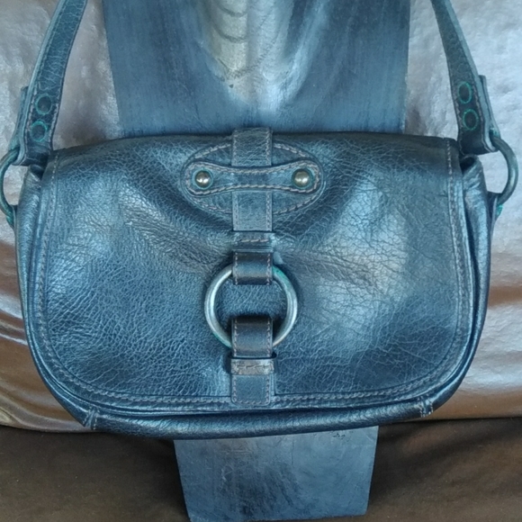 Banana Republic Black Leather Bag - Picture 3 of 5